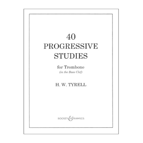 40 Progressive Studies for the Trombone