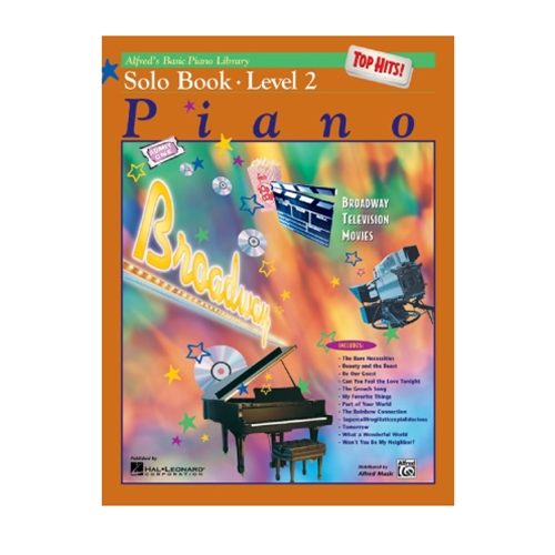 Alfred's Basic Piano Library: Top Hits! Solo Book 2