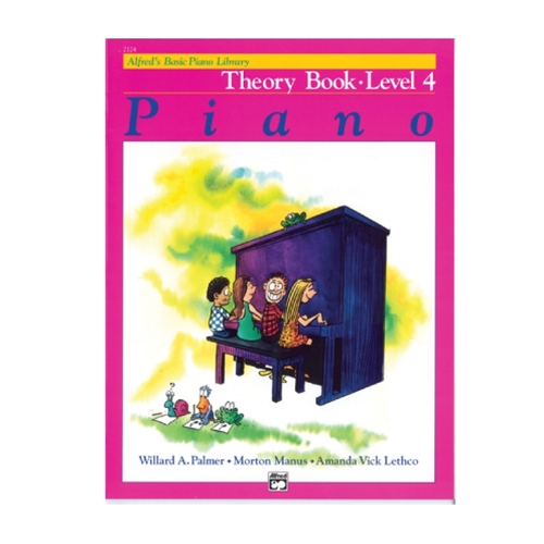 Alfred's Basic Piano Library: Theory Book 4