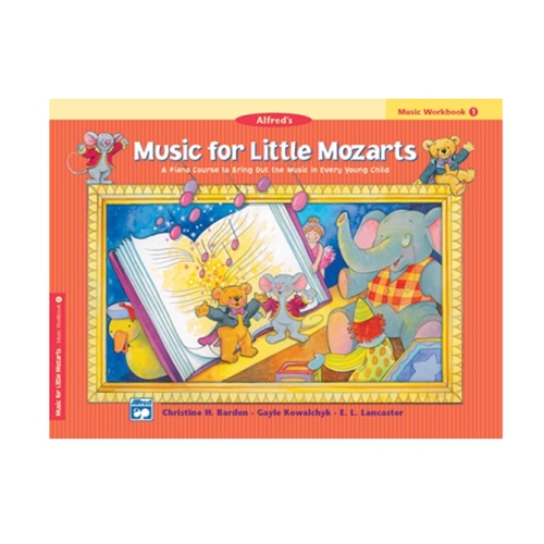 Music for Little Mozarts: Music Workbook 1