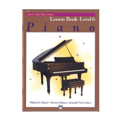 Alfred's Basic Piano Library: Lesson Book 6