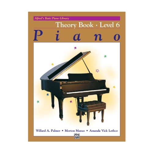 Alfred's Basic Piano Library: Theory Book 6