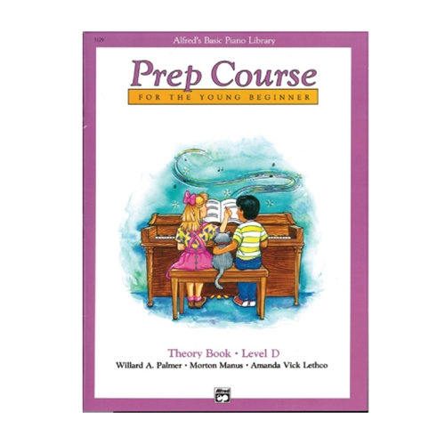 Alfred's Basic Piano Prep Course: Theory Book D