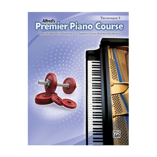 Premier Piano Course: Technique 3
