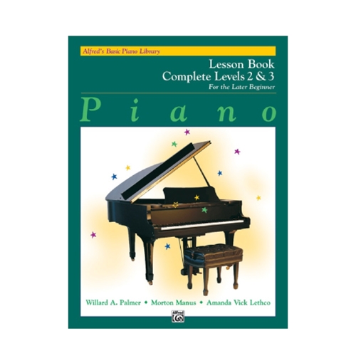 Alfred's Basic Piano Library: Lesson Book Complete Levels 2 & 3