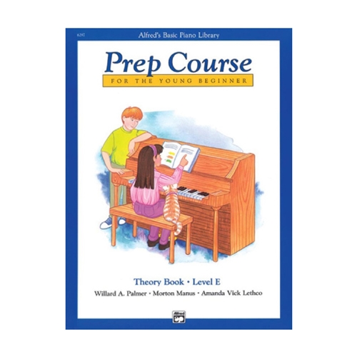 Alfred's Basic Piano Prep Course: Theory Book E