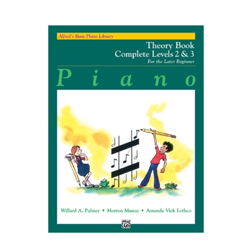 Alfred's Basic Piano Library: Theory Book Complete Levels 2 & 3