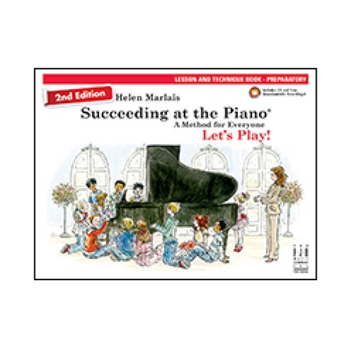 Succeeding at the Piano Lesson and Technique Book - Preparatory (2nd Ed.) Book/CD