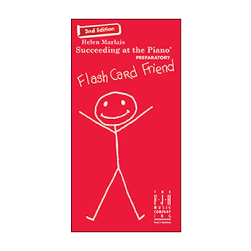 Succeeding at the Piano Flash Card Friend - Preparatory (2nd Ed.)