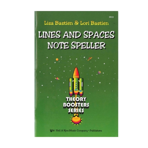 Bastien Theory Boosters: Lines and Spaces Note Speller