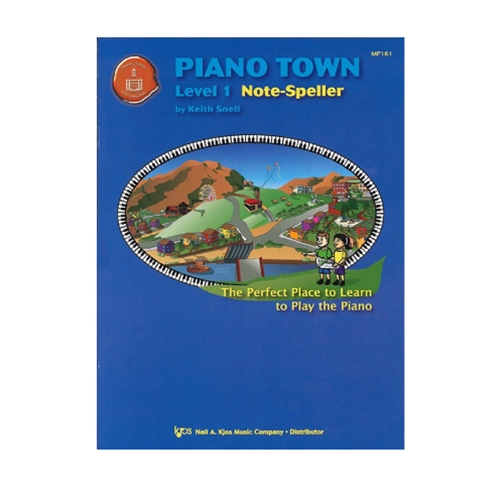 Piano Town: Note-speller, Level 1