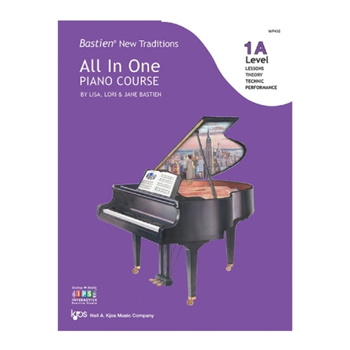 Bastien New Traditions: All In One Piano Course, Level 1A