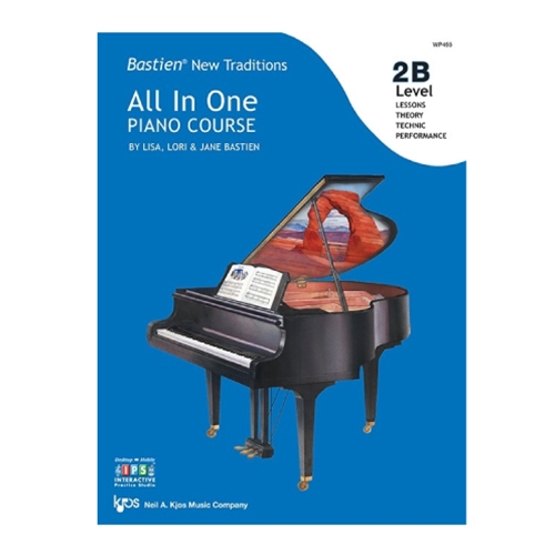 Bastien New Traditions: All In One Piano Course, Level 2B