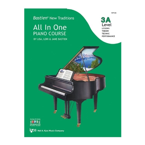 Bastien New Traditions: All In One Piano Course, Level 3A