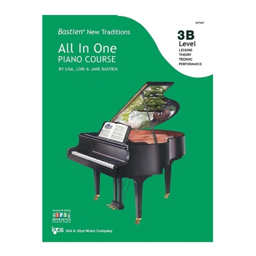 Bastien New Traditions: All In One Piano Course, Level 3B