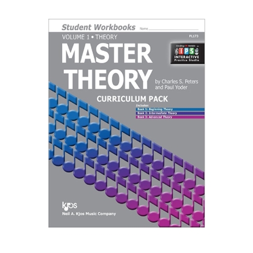 Master Theory Student Workbook Curriculum Pack, Vol. 1 (Books 1-3)