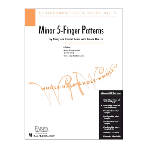 Achievement Skill Sheet #2 - Minor 5-Finger Patterns