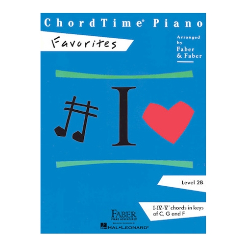 ChordTime Piano Favorites (Level 2B)