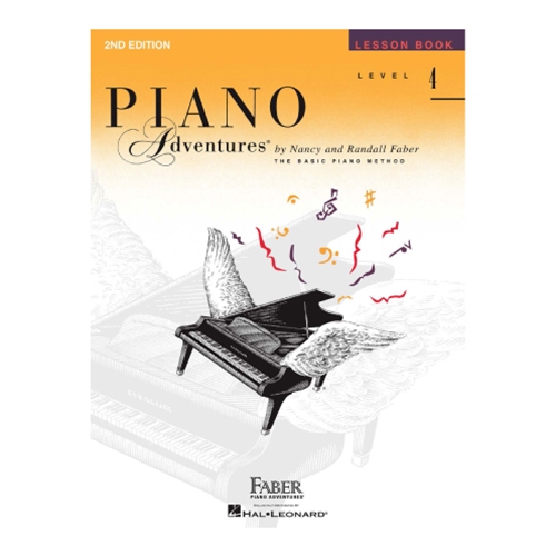 Piano Adventures: Level 4 Lesson Book, 2nd Ed.