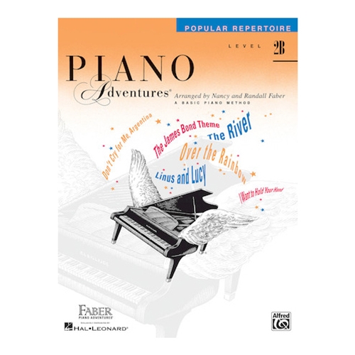 Piano Adventures: Level 2B Popular Repertoire Book