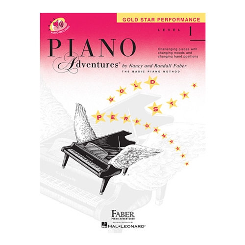 Piano Adventures: Level 1 Gold Star Performance Book