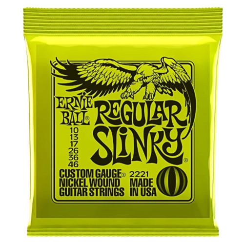 Ernie Ball 2221 Regular Slinky (.010) Electric Guitar String Set