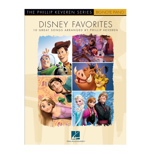 Disney Favorites for Big Note Piano