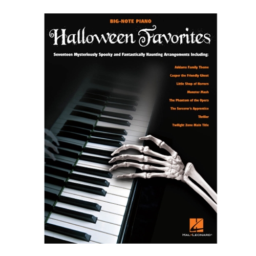 Halloween Favorites for Big Note Piano