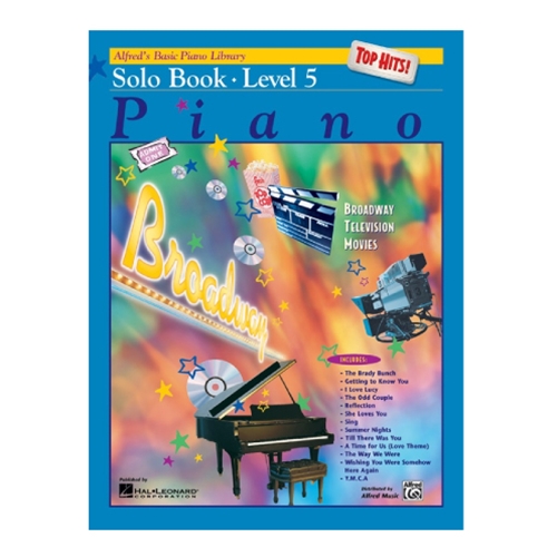 Alfred's Basic Piano Library: Top Hits! Solo Book 5