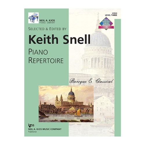 Piano Repertoire: Baroque & Classical, Level 3