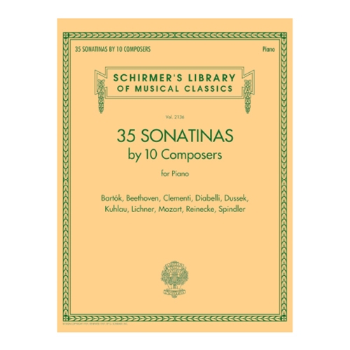 35 Sonatinas by 10 Composers