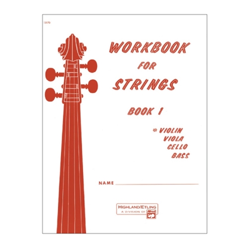 Workbook for Strings, Book 1 - Violin