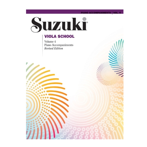 Suzuki Viola School International Edition, Volume 4 - Piano Accompaniment