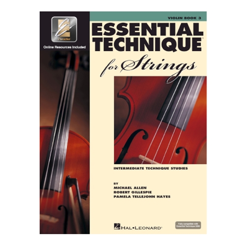 Essential Technique for Strings (Essential Elements, Book 3) - Violin