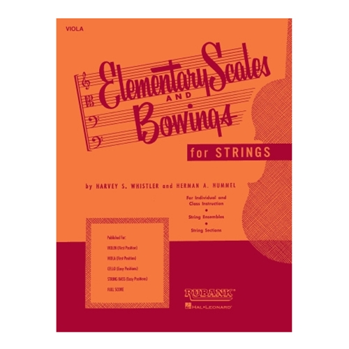 Elementary Scales and Bowings - Violin (1st Position)