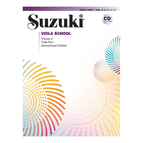 Suzuki Viola School International Edition, Volume 2 - Book/CD