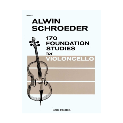 Schroeder: 170 Foundation Studies for Violoncello, Volume 2