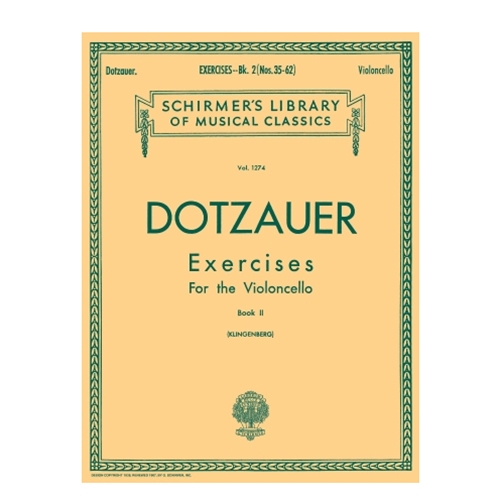 Dotzauer: Exercises for the Violoncello, Book 2