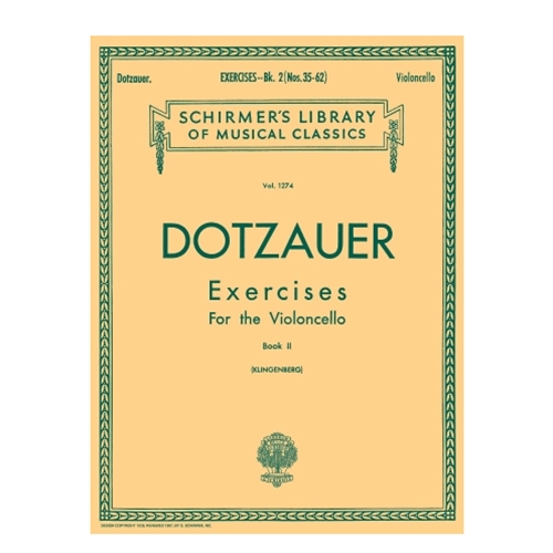 Dotzauer: Exercises for the Violoncello, Book 2