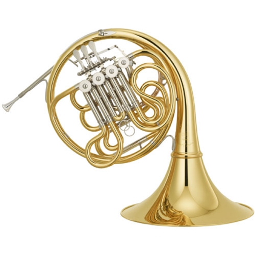 Yamaha  YHR-671D Geyer Style Professional Double French Horn with Detachable Bell