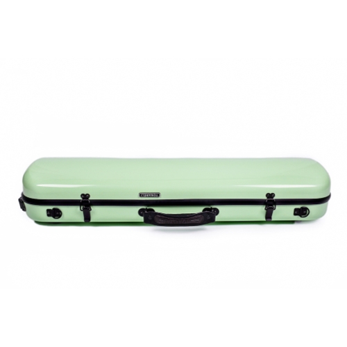 PM Music Center - Tonareli VNFO1003+ 4/4 Violin Oblong Case with Pocket Mint Green