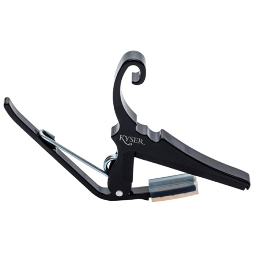 Kyser KGCBK Quick-Change Classical Guitar Capo - Black