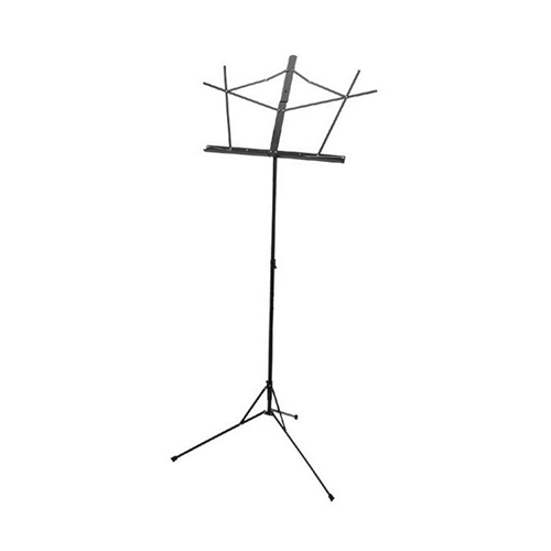 PM Music 500WB Black Folding Music Stand with Bag