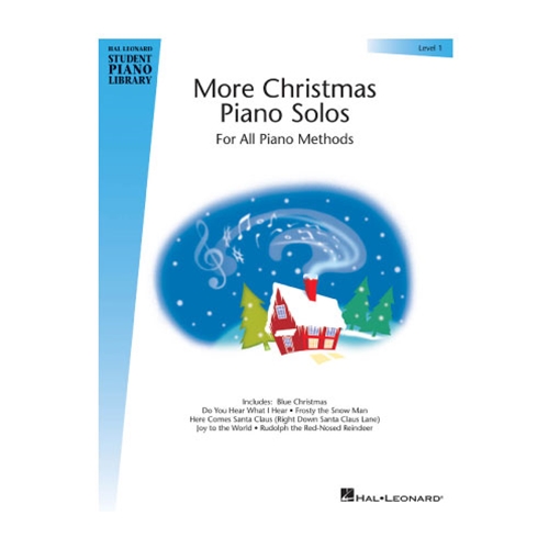 Hal Leonard Student Piano Library: More Christmas Piano Solos - Level 1