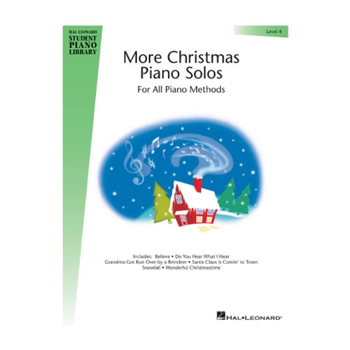 Hal Leonard Student Piano Library: More Christmas Piano Solos - Level 4