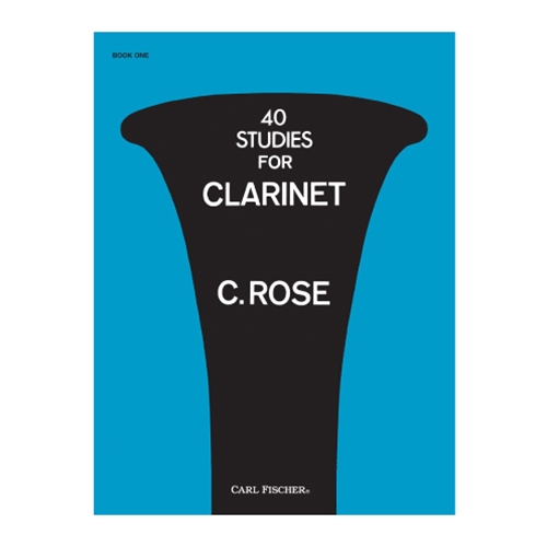 Rose: 40 Studies for Clarinet, Book 1