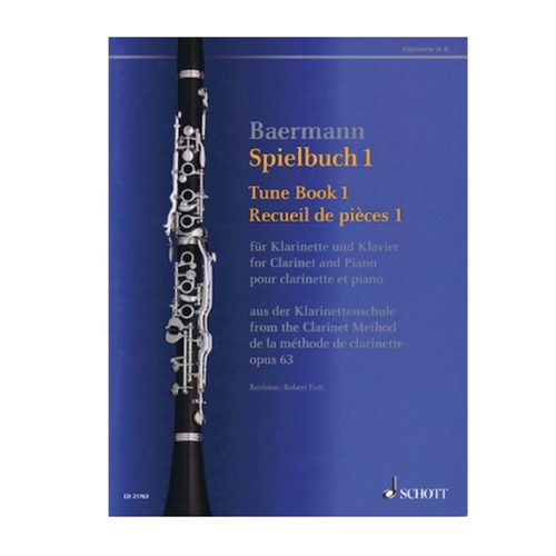 Tune Book 1, Op. 63 for Clarinet and Piano