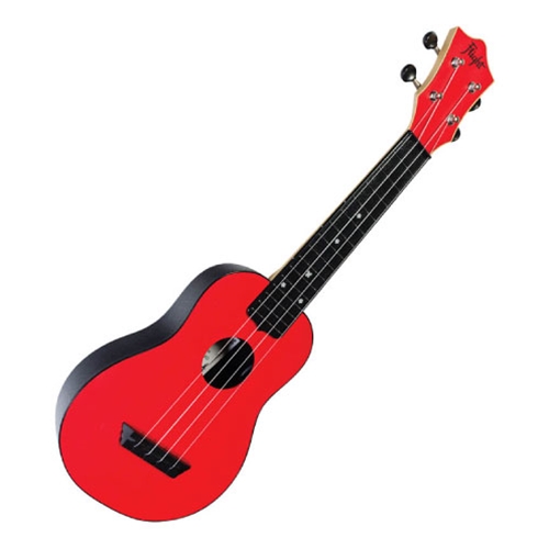 Flight Ukuleles TUS-35RD Red Travel Soprano Ukulele