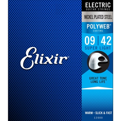 Elixir EEP Electric Guitar Strings with POLYWEB Coating