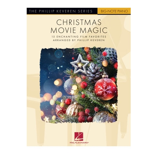 Christmas Movie Magic for Big Note Piano
